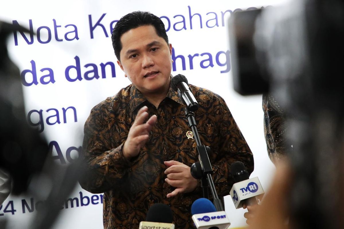Erick Thohir Puji Nova Arianto: “Dia Pelatih Terbaik, Tak Perlu Debat”
